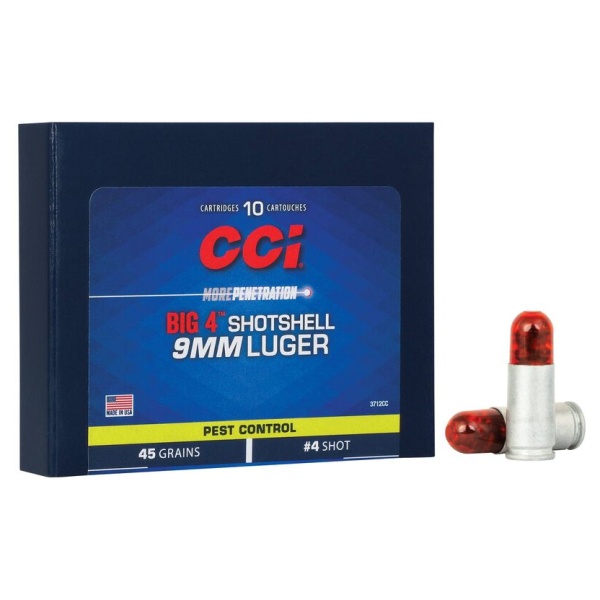 CCI Shotshell 9mm Luger 45grs